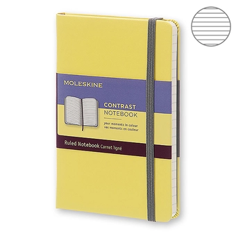  «Блокнот Moleskine Contrast маленький желтый (LCCTMM710M12)», бренда Moleskine - фото №2 - миниатюра