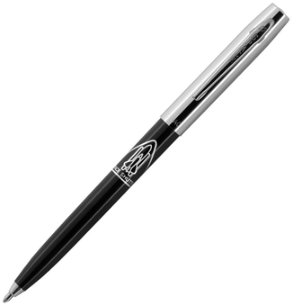  «Шариковая ручка Fisher Space Pen Cap-O-Matic с логотипом Шаттл (S294)» - фото №1 - миниатюра