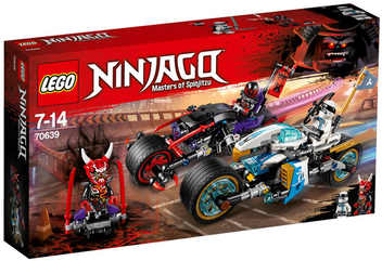  «Конструктор LEGO Ninjago Вуличні перегони змій 308 деталей (70639)», бренду LEGO - фото №1 - мініатюра