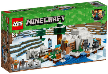  «Конструктор LEGO Minecraft Иглу 278 деталей (21142)», бренда LEGO - фото №1 - миниатюра