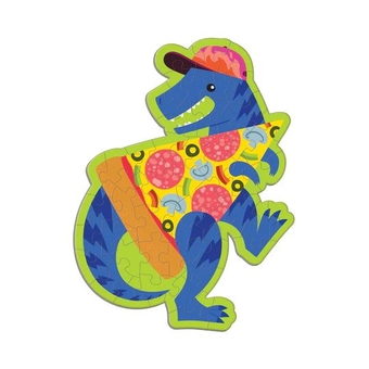  «Пазл Mudpuppy Pizzasaurus 48 Piece Mini Scratch & Sniff Puzzle», бренда Mudpuppy - фото №2 - миниатюра