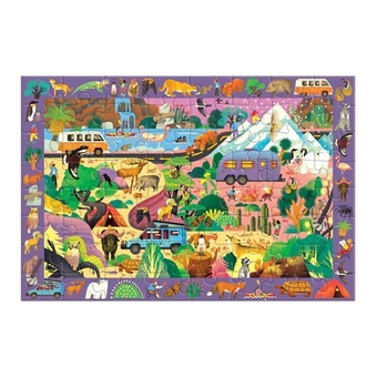  «Пазл Mudpuppy The Great Outdoors 64 piece Search and Find Puzzle», бренда Mudpuppy - фото №2 - миниатюра