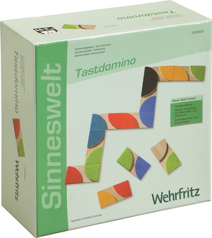  «Настольная игра Wehrfritz Тактильное домино (63859)», бренда Wehrfritz - фото №1 - миниатюра