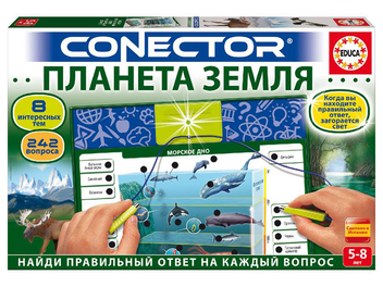  «Настольная игра Educa Викторина Планета Земля (EDU-17493)», бренда Educa - фото №1 - миниатюра