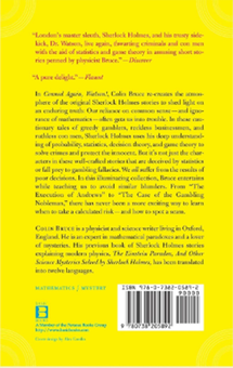 Паперова книга «Conned Again, Watson! Cautionary Tales of Logic, Math, and Probability: Cautionary Tales Of Logic, Math, And Probability », автор Колін Брюс - фото №2 - мініатюра