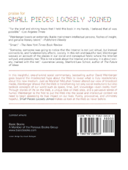 Бумажная книга «Small Pieces Loosely Joined: A Unified Theory of the Web», автор Дэвид Вайнбергер - фото №2 - миниатюра