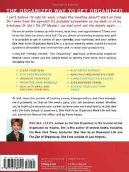 Бумажная книга «One Year to an Organized Work Life : From Your Desk to Your Deadlines, the Week-by-Week Guide to Eliminating Office Stress for Good», автор Регина Лидс - фото №2 - миниатюра