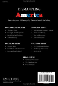 Бумажная книга « Dismantling America : and other controversial essays», автор Томас Соуэлл - фото №2 - миниатюра