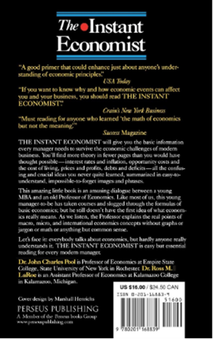 Бумажная книга «The Instant Economist : All The Basic Principles Of Economics In 100 Pages Of Plain Talk», авторов Джон Чарльз Пул, Росс М. Ларое - фото №2 - миниатюра