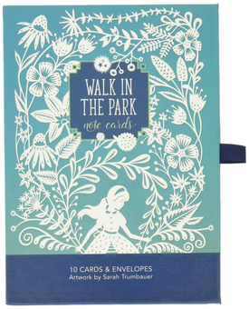 Паперова книга «Walk in the Park Note Cards» - фото №1 - мініатюра