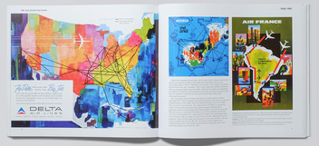 Бумажная книга «Airline Maps. A Century of Art and Design», авторов Марк Овенден, Максвелл Робертс - фото №4 - миниатюра