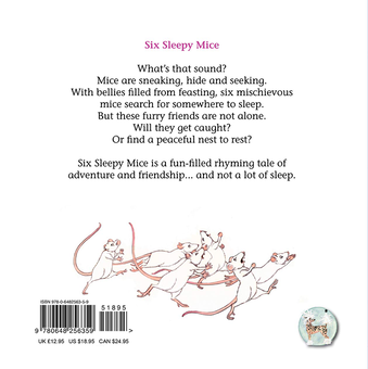 Бумажная книга «Six Sleepy Mice», автор Хайди Купер Смит - фото №2 - миниатюра