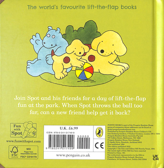 Бумажная книга «Spot Goes to the Park», автор Эрик Хилл - фото №2 - миниатюра