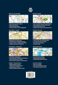 Паперова книга «AA Great Britain Road Atlas 2025» - фото №2 - мініатюра