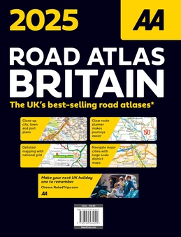 Паперова книга «AA Road Atlas Britain 2025» - фото №2 - мініатюра