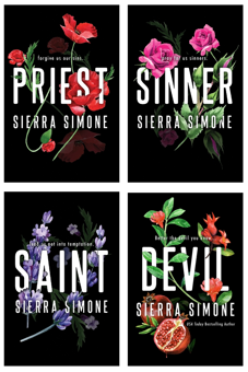 Бумажная книга «Priest Series (комплект з 4-х книг)», автор Сьерра Симоне - фото №1 - миниатюра