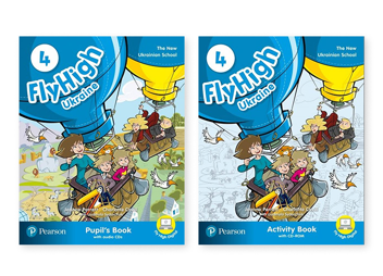 Книга Fly High 4 (комплект із 2-х книг)» – Жанна Перретт, купити