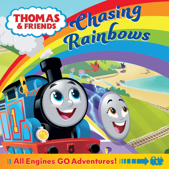 Бумажная книга «Thomas & Friends: Chasing Rainbows» - фото №1 - миниатюра