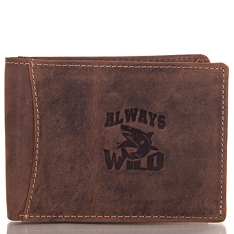 «Кошелек мужской кожаный Always Wild (DNKN992-H-brown)», бренду Always Wild - фото №3 - мініатюра