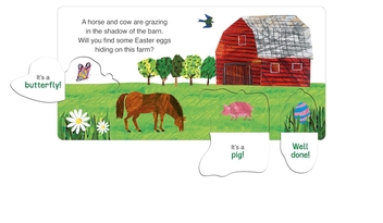 Бумажная книга «The Very Hungry Caterpillar's Easter», автор Эрик Карл - фото №4 - миниатюра