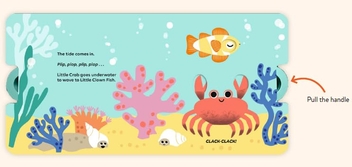 Бумажная книга «Clack-Clack, Little Crab!», автор Эми Блэй - фото №3 - миниатюра