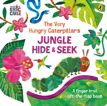 Бумажная книга «The Very Hungry Caterpillar's Jungle Hide and Seek», автор Эрик Карл - фото №1 - миниатюра