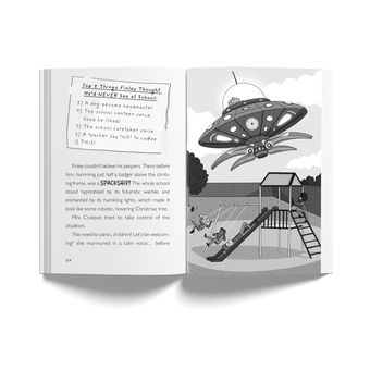 Бумажная книга «Teachers vs Aliens vs the Kids!», автор Стив Уильямс - фото №4 - миниатюра