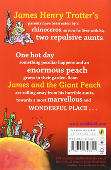 Бумажная книга «James and the Giant Peach», автор Роальд Даль - фото №2 - миниатюра