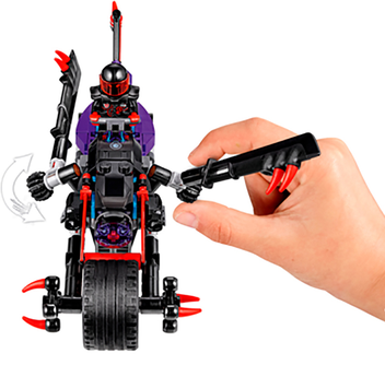 «Конструктор LEGO Ninjago Вуличні перегони змій 308 деталей (70639)», бренду LEGO - фото №3 - мініатюра