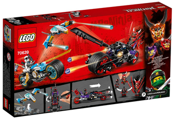  «Конструктор LEGO Ninjago Вуличні перегони змій 308 деталей (70639)», бренду LEGO - фото №4 - мініатюра