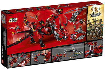 «Конструктор LEGO Ninjago Перший вартовий 882 деталі (70653)», бренду LEGO - фото №4 - мініатюра