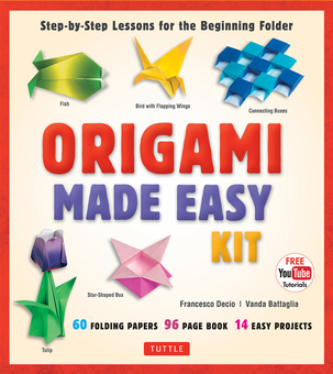 Паперова книга «Origami Made Easy Kit», авторів Франческо Деціо, Ванда Батталья - фото №1 - мініатюра