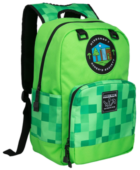  «Рюкзак JINX Minecraft Miner’s Society (JINX-9488)», бренда JINX - фото №1 - миниатюра