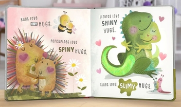 Бумажная книга «Mums Love Hugs!», автор Тим Багберд - фото №4 - миниатюра