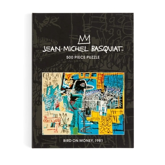 «Basquiat Bird on Money 500 Piece Book Puzzle», бренда Galison - фото №2 - миниатюра