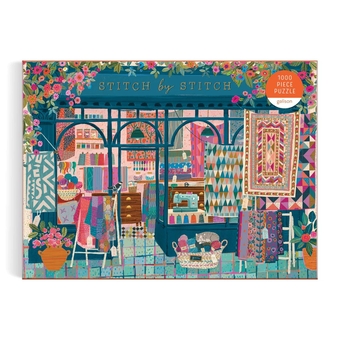  «Пазл Galison Stitch by Stitch 1000 Piece Puzzle», бренда Galison - фото №2 - миниатюра