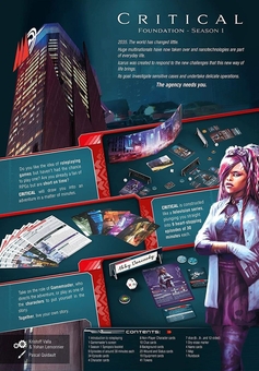  «Настільна гра Gigamic Critical: Foundation – Season 1 (GCRFO-EN)», бренда Gigamic - фото №2 - миниатюра