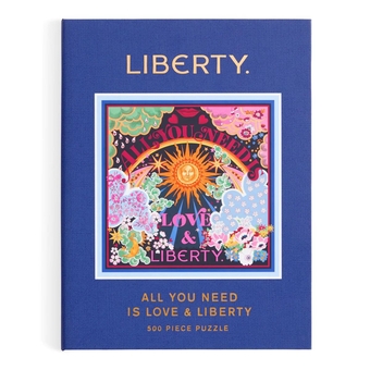  «Пазл Galison All You Need is Love & Liberty by Liberty of London Ltd 500 ел.», бренда Galison - фото №2 - миниатюра
