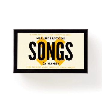  «Настільна гра Galison Misunderstood Songs Game», бренда Galison - фото №2 - миниатюра