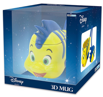  «Чашка 3D Disney Флаундер (ABYMUG564)», бренда Abysse - фото №4 - миниатюра