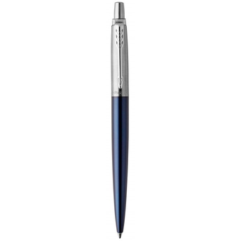 «Шариковая ручка Parker Jotter 17 Royal Blue CT BP (+чехол) (16 332b17)», бренда Parker - фото №2 - миниатюра