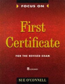 Паперова книга «Focus on First Certificate», автор Сью О'Коннелл - фото №1 - мініатюра