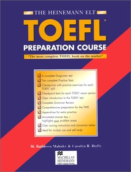 Паперова книга «Hienemann TOEFL Preparation Course», авторів М. Кейтлін Манке, Керолін Б. Даффі - фото №2 - мініатюра