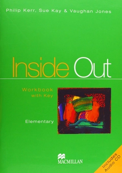 Бумажная книга «Inside Out Elementary Workbook with Key (+ CD-ROM)», авторов Филип Керр, Сью Кей, Воган Джонс - фото №1 - миниатюра