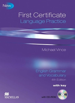 Бумажная книга «First Certificate Language Practice Student's Book with Key (+ CD-ROM)», автор Майкл Винс - фото №1 - миниатюра