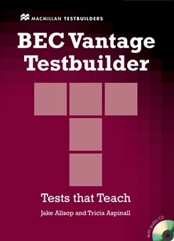 Бумажная книга «Testbuilder BEC Vantage (+ CD-ROM)», авторов Патриция Аспинолл, Джейк Оллсоп - фото №1 - миниатюра