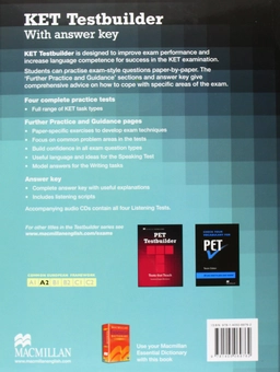 Бумажная книга «Testbuilder KET with Key and Audio (+ CD-ROM)», авторов Сара Даймонд, Ник Кенни, Аманда Френч - фото №3 - миниатюра