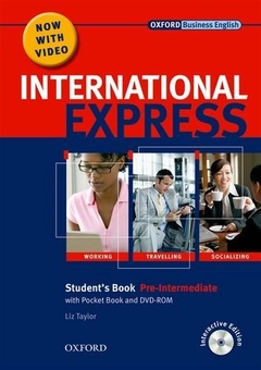 Бумажная книга «International Express. Pre-intermediate. Student's Book, Pocket Book and DVD», авторов Адриан Воллворк, Лиз Тейлор - фото №1 - миниатюра