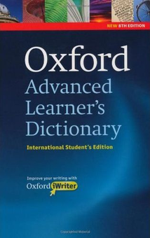 Бумажная книга «Oxford Advanced Learner's Dictionary: International Student's 8th Edition (+CD-ROM)» - фото №1 - миниатюра