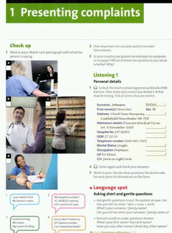 Бумажная книга «Oxford English for Careers: Medicine 1. Student's Book», автор Сэм Маккартер - фото №3 - миниатюра